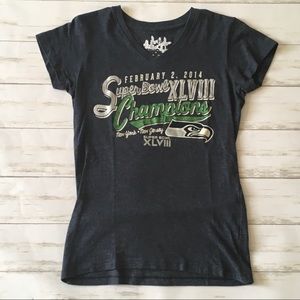 Seattle Seahawks womens medium Nfl Super Bowl 2014